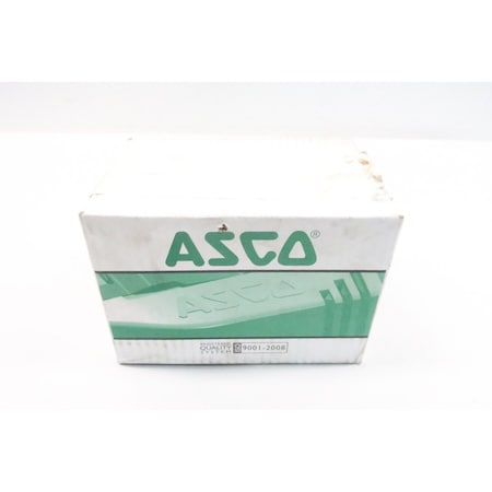 Asco Solenoid Valve, 3-Way, Normally Closed, 3/8 in Pipe Size, 110, 120 Volts AC with 50/60 Hz, NBR 8316G014